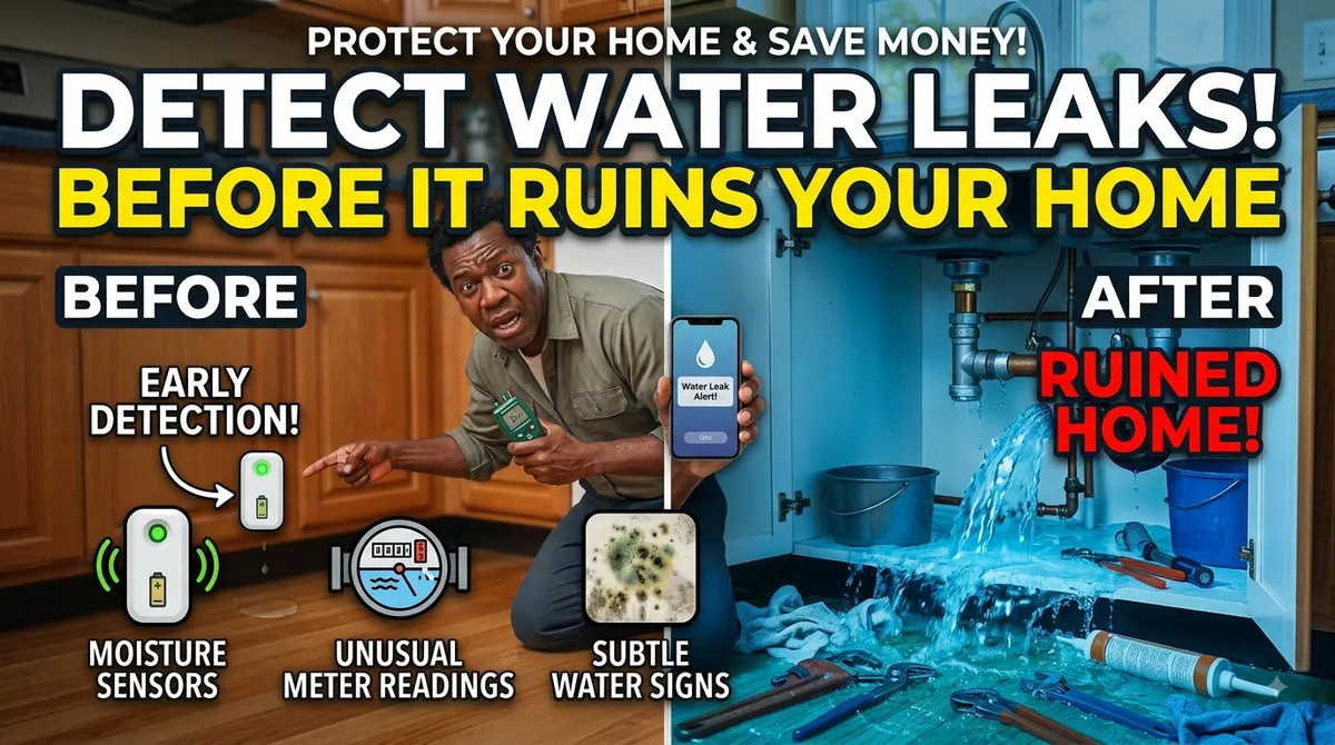 How to Detect a Water Leak Before It Ruins Your Home